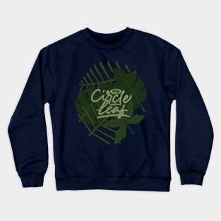 my circle leaf Crewneck Sweatshirt